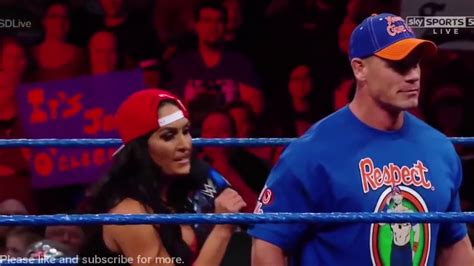Nikki Bella Saves John Cena From The Miz And Maryse Smackdown 2822017