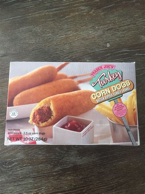 Trader joe's sells delicious foods and more! Turkey Corn Dogs | Corn dogs, Trader joes food, Food