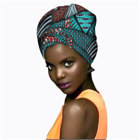 Mylb Fashion 100 Polyester Fabric African Headwraps For Women Head Scarf For Lady Hight Quality