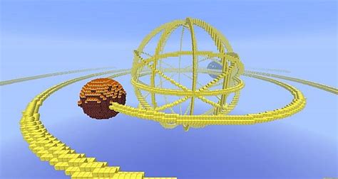 Solar System Model Minecraft Map