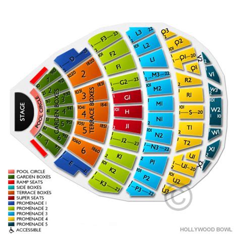 Hollywood Bowl Tickets Hollywood Bowl Seating Chart Vivid Seats