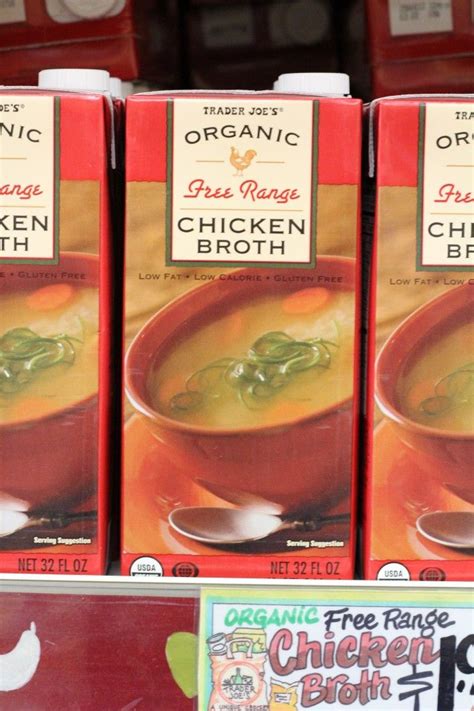Trust this food obsessed east village blogger's adventures uncovering the best new dining in the neighborhood. Trader Joe's Organic FREE RANGE Chicken Broth and Organic ...