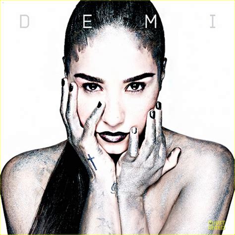 Demi Lovato Topless Demi Album Cover Art Photo 2841880 Demi