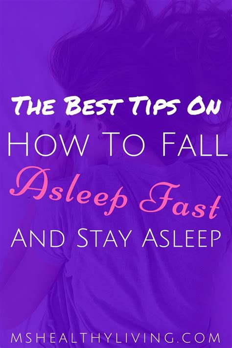How To Fall Asleep Fast And Stay Asleep 6 Tips How To Fall Asleep