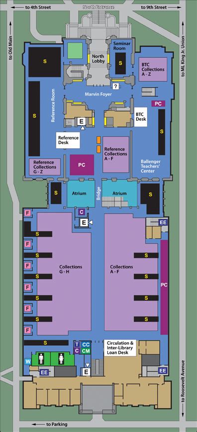 Eastern Illinois University Map Of Booth Library