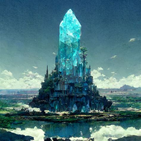 Crystal Tower By Oniricrealm On Deviantart