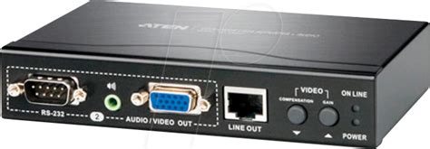 ATEN VB552 VGA Audio RS 232 Extender Over Cat 5 150 M At