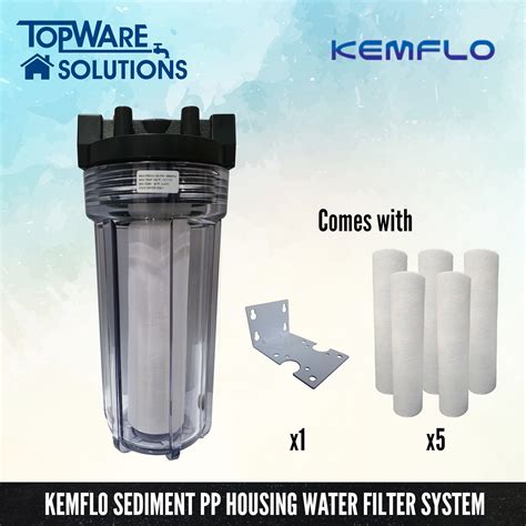 Kemflo 10 Pp Water Filter System Set Topware Solutions