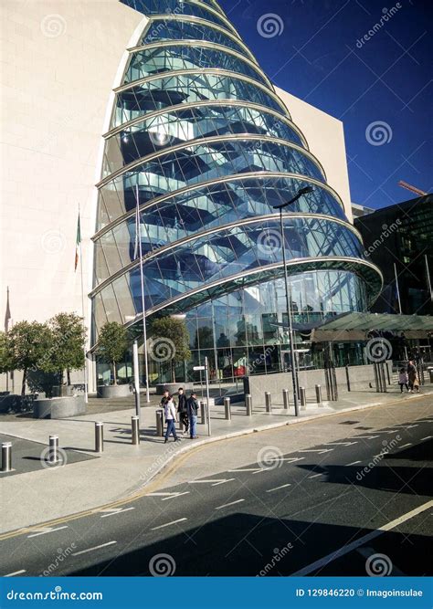 Ireland Dublin Modern Urban Architecture Editorial Image Image Of
