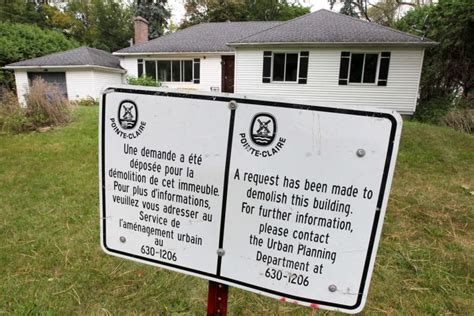 city reverses decision grants demolition permit for pointe claire bungalow montreal gazette