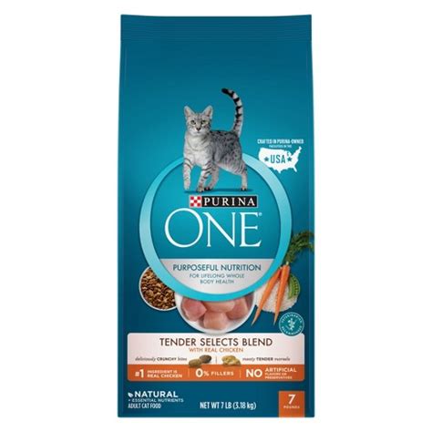 Purina pro plan is a touch pricier than most other brands in the purina family. Purina ONE Tender Selects Blend With Real Chicken Dry Cat ...