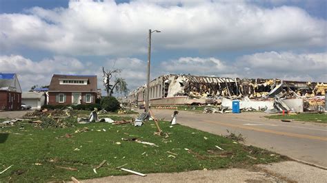 F3 Tornado Damage To Lennox International In Marshalltown Iowa 7 19