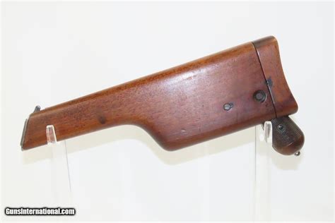 Von Lengerke And Detmold Mauser C96 Broomhandle Pistol 763x25 Shoulder