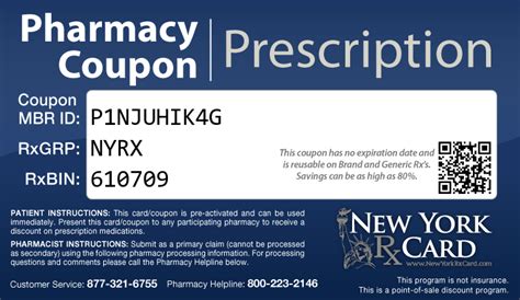 New York Rx Card Free Statewide Prescription Assistance Program