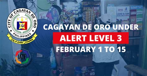 Cagayan De Oro City Still Under Alert Level 3 Until February 15 Whaalife