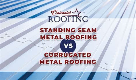 The Differences Between Corrugated Metal Roofing And Standing Seam