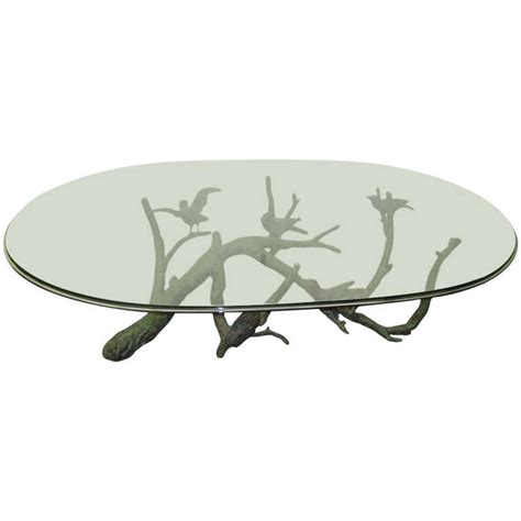 Check spelling or type a new query. Large and Heavy Bronze Tree Birds Coffee Table in the ...