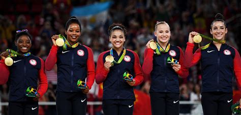 Usa Womens Gymnastics Team 2016 Announces Team Name Final Five 2016 Rio Summer Olympics