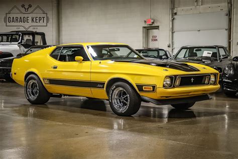 Yellow 1973 Ford Mustang Mach 1 Might Keep Its New Owner A Road Trip