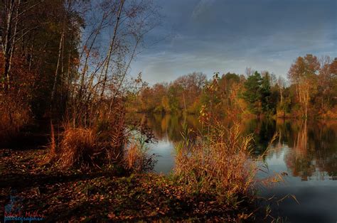 Herbstmorgen Landschaft Foto Bilder Bilder