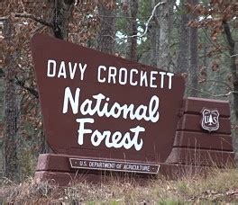 A map of these camps is available at the ranger district office in early september. Davy Crockett National Forest Campgrounds