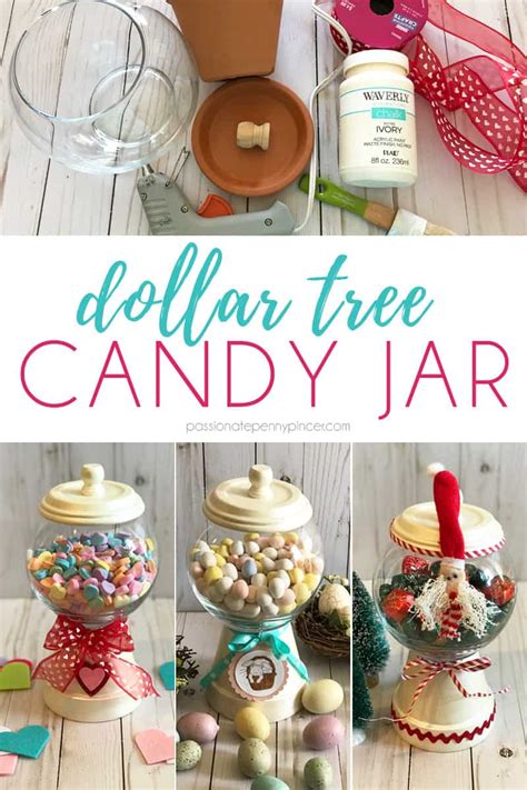 Diy Dollar Tree Candy Jar
