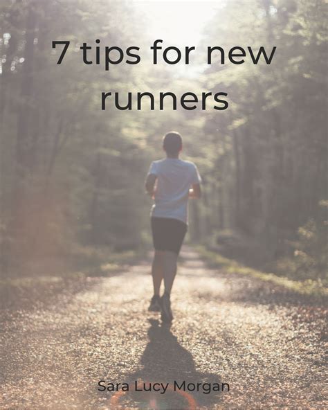 7 Tips For New Runners Sara Lucy Morgan Blog How To Start Running