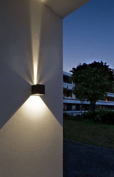 Led Outdoor Wall Lights Enhance The Architectural