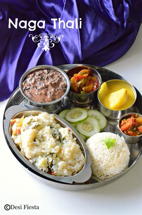 Desi Fiesta Naga Thali Nagaland Cuisine