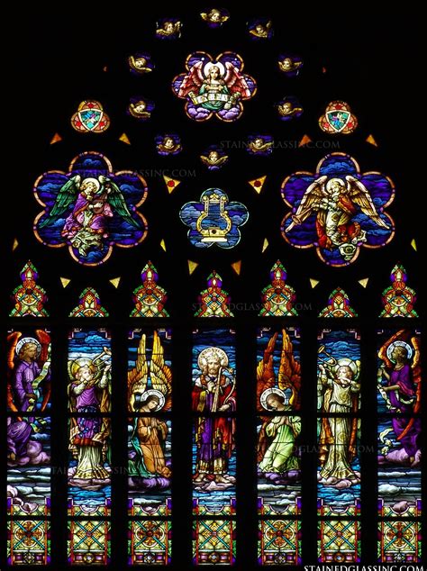 Christ The King Religious Stained Glass Window