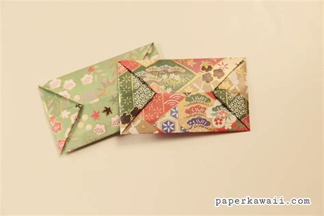 Easy Origami Envelope Tutorial Paper Kawaii Origami Envelope