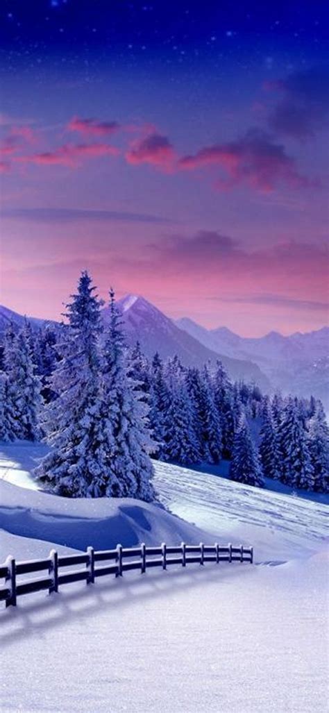 Unduh 61 Iphone Wallpaper Winter Landscape Foto Gratis Postsid