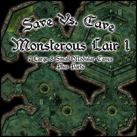Save Vs Cave Monsterous Lair 1 Roll20 Marketplace Digital Goods For