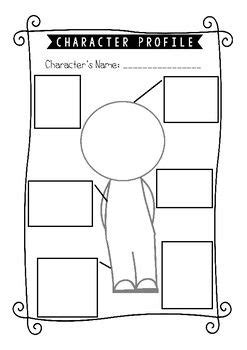 Character Profile Template | Character worksheets, Character profile ...