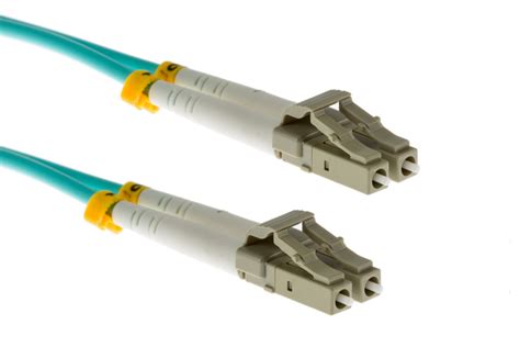 4m Om3 Lc Lc Fiber Patch Cables 10gig Multimode Duplex