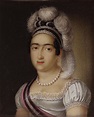 Portrait of Infanta Maria Francisca of Portugal 1800-1834 Painting by ...