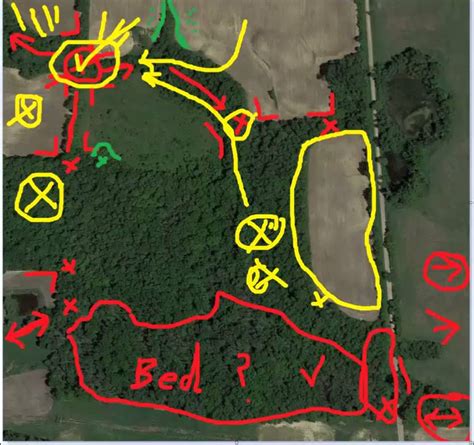 Deer Stand Setup Using Aerial Photo To Find Deer Hunting Spot Youtube