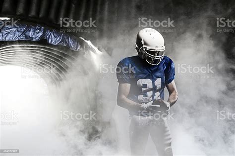 Football Player Stock Photo Download Image Now American Football