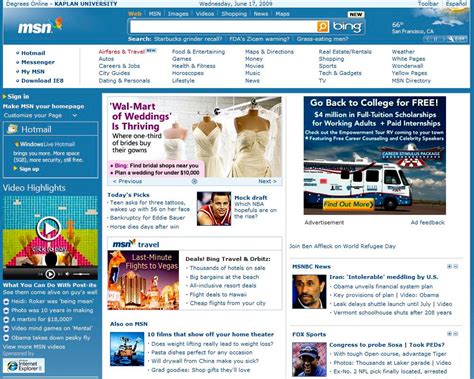 Msn Through The Years Images Cnet