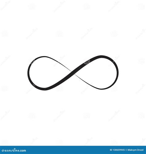 Infinity Sign Vector Icon Stock Vector Illustration Of Unlimited