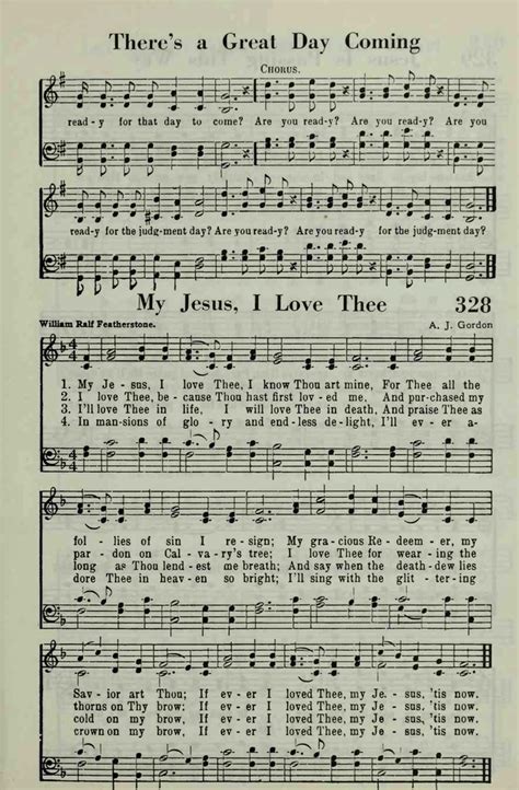 Melodies Of Praise 328 My Jesus I Love Thee I Know Thou Art Mine