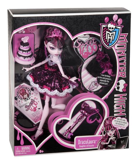 Monster High Draculaura Sweet 1600 Doll Mattel 2011 12 Ph