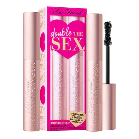 Too Faced Double The Sex Limited Edition Mascara Duo Sephora Uk