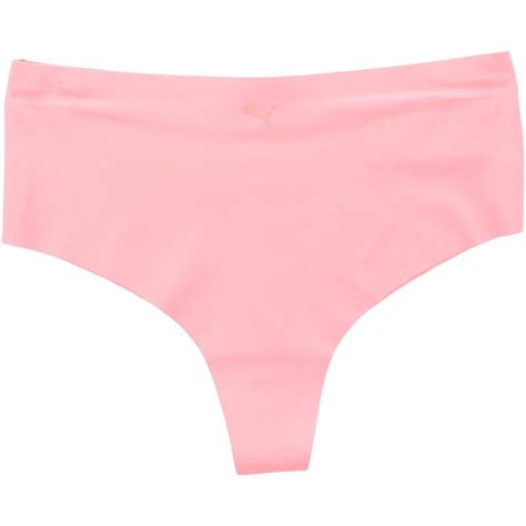 Buy Puma Womens Seamless High Rise Brazilian Briefs Pink