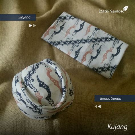 Jual Batik Santoso Kujang Bw Bendo Sunda Dan Sinjang Shopee Indonesia