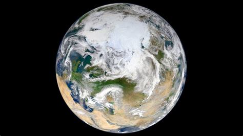 The First Complete View Of Earth From The North Pole