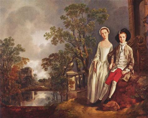 Portrait Of Heneage Lloyd And His Sister Lucy C1750