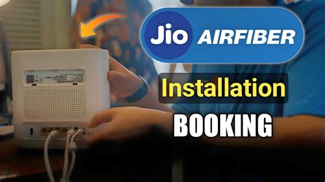 Jio Airfiber Booking Installation Jio Airfiber Plans Jio Airfiber Price YouTube