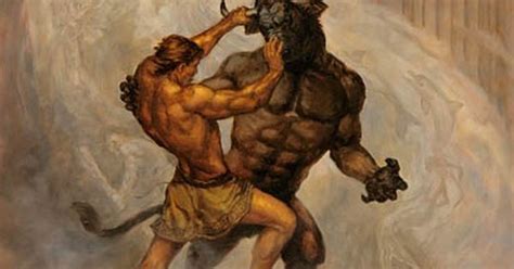 Theseus And The Minotaur Myth Serves As The Classical Source Of