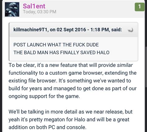 Reddit Halo On Twitter Feature Coming To Halo 5 Guardians Similar To